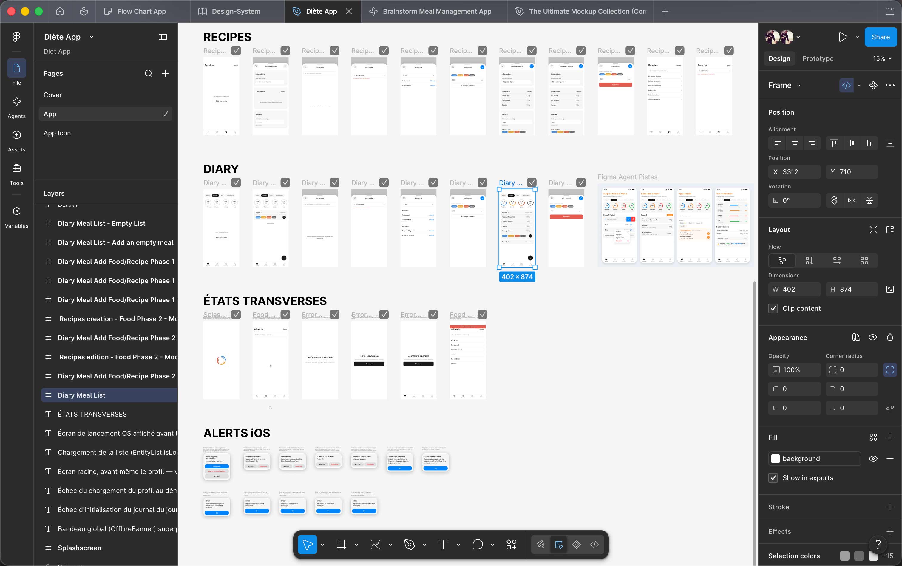 kevinbizien-diet-app-figma Diet App Figma