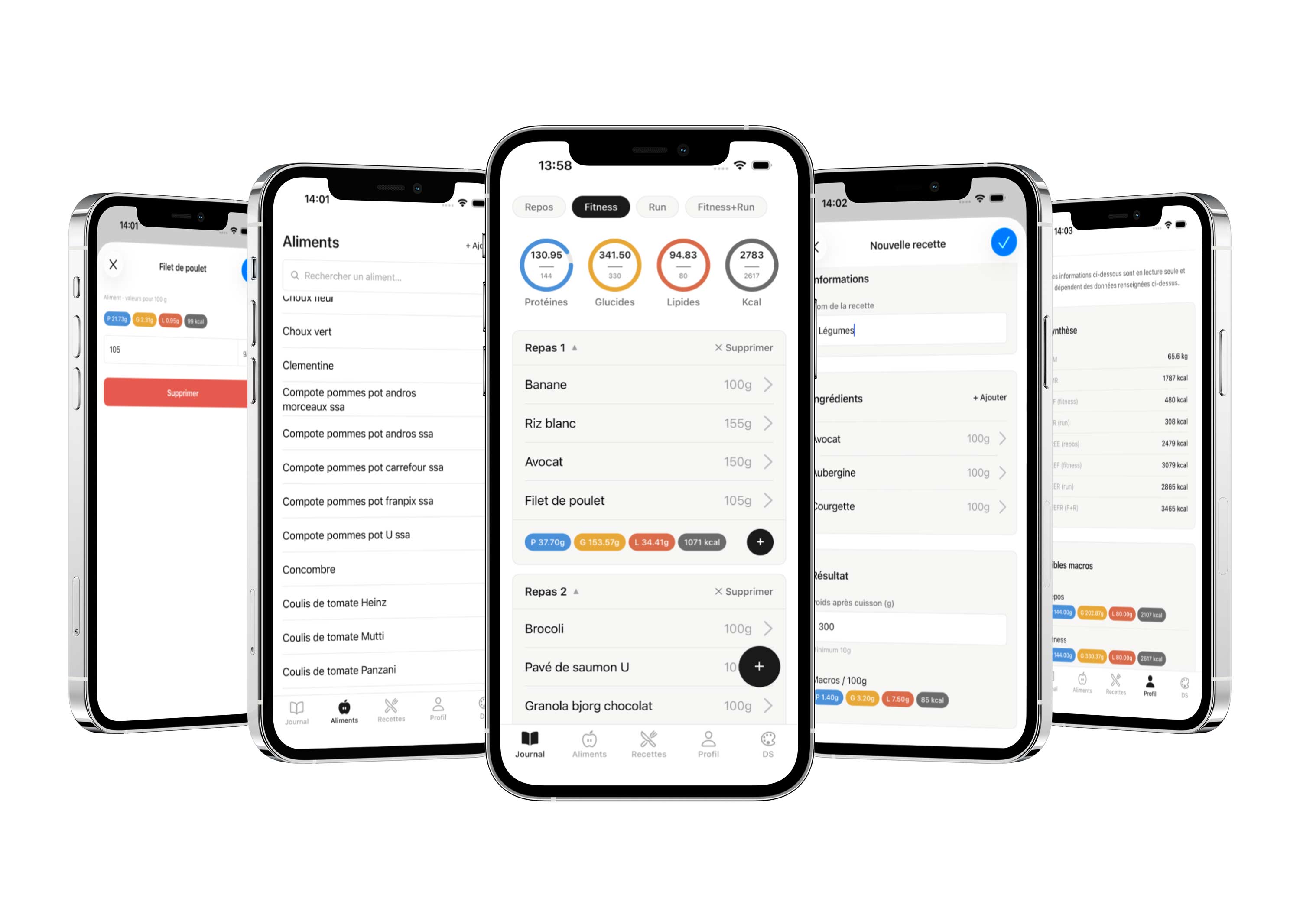 kevinbizien-diet-app-screens Diet App Screens