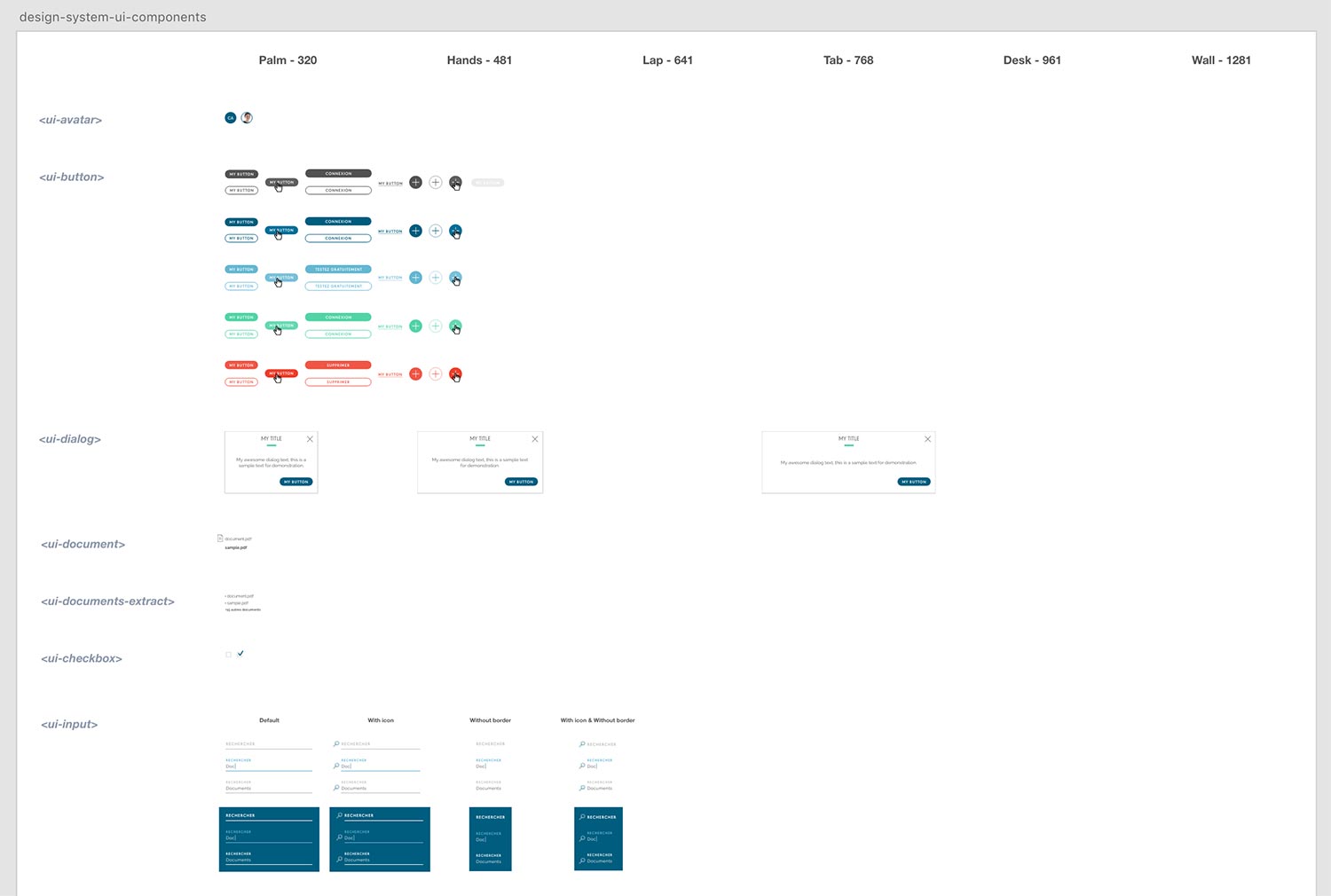 Yousign design UI Components